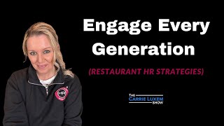 Leading a Multigenerational Restaurant Crew: Bridging Generations for HR Success