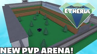 New Pvp Arena Update In Monsters Of Etheria Youtube - pvp arena roblox