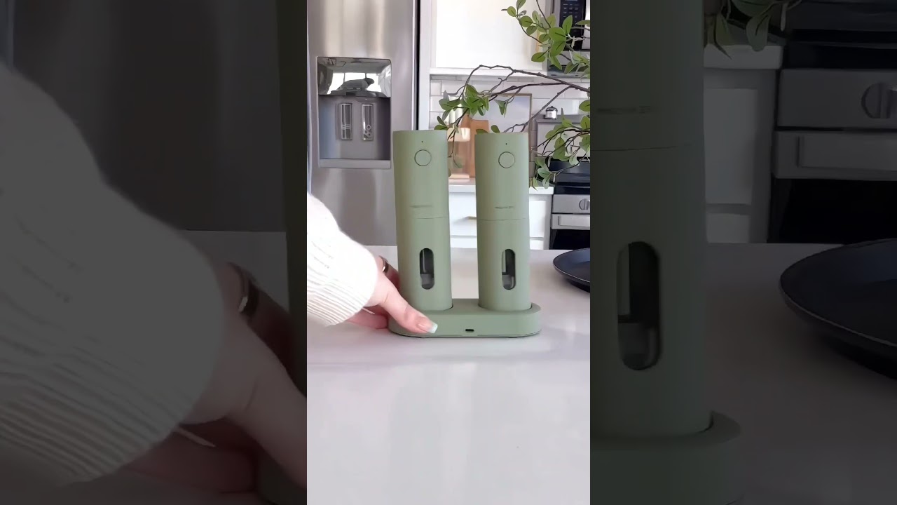 Spice it Up Electric Salt and Pepper Grinder Duo from Smile E Store! 