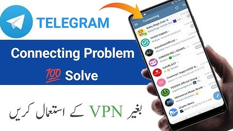 How to solve Telegram connecting problem|telegram Not working fix issues