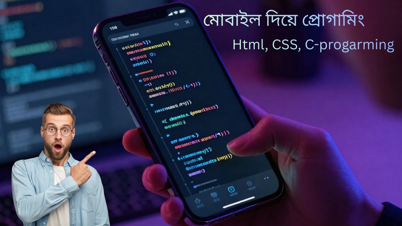 learn HTML by using mobile phone - YouTube