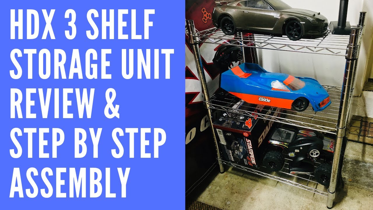 Hdx 3 Shelf Storage Unit Review Step