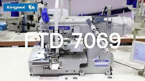 Kingtex FTD 7069 -- Fine Tape Binding/ Elastic Tape Attaching/ Right Edge Trimming