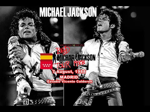 BAD WORLD TOUR 1988 MADRID SPAIN ( Reports and Amateur Audio Incomplete ) August 7, 1988