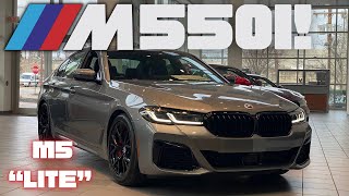 Walk Around and Overview: 2023 BMW M550i xDrive! (500+ horsepower M5 “lite”)!