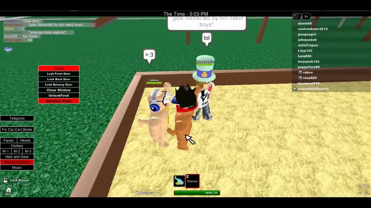 ROBLOX - Naked Party Boii's Montage - YouTube