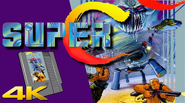 ⭐ SUPER CONTRA | 4K/60ᶠᵖˢ | NES | No Damage | No Deaths | #nintendo #contra #walkthrough