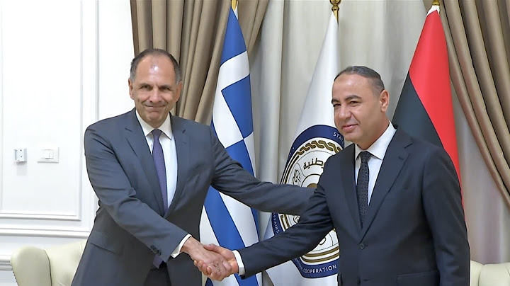 Γ. Γεραπετρίτης από Λιβύη: Δεν υπάρχουν προβλήματα τα οποία δεν μπορούν να λυθούν μέσω διαλόγου