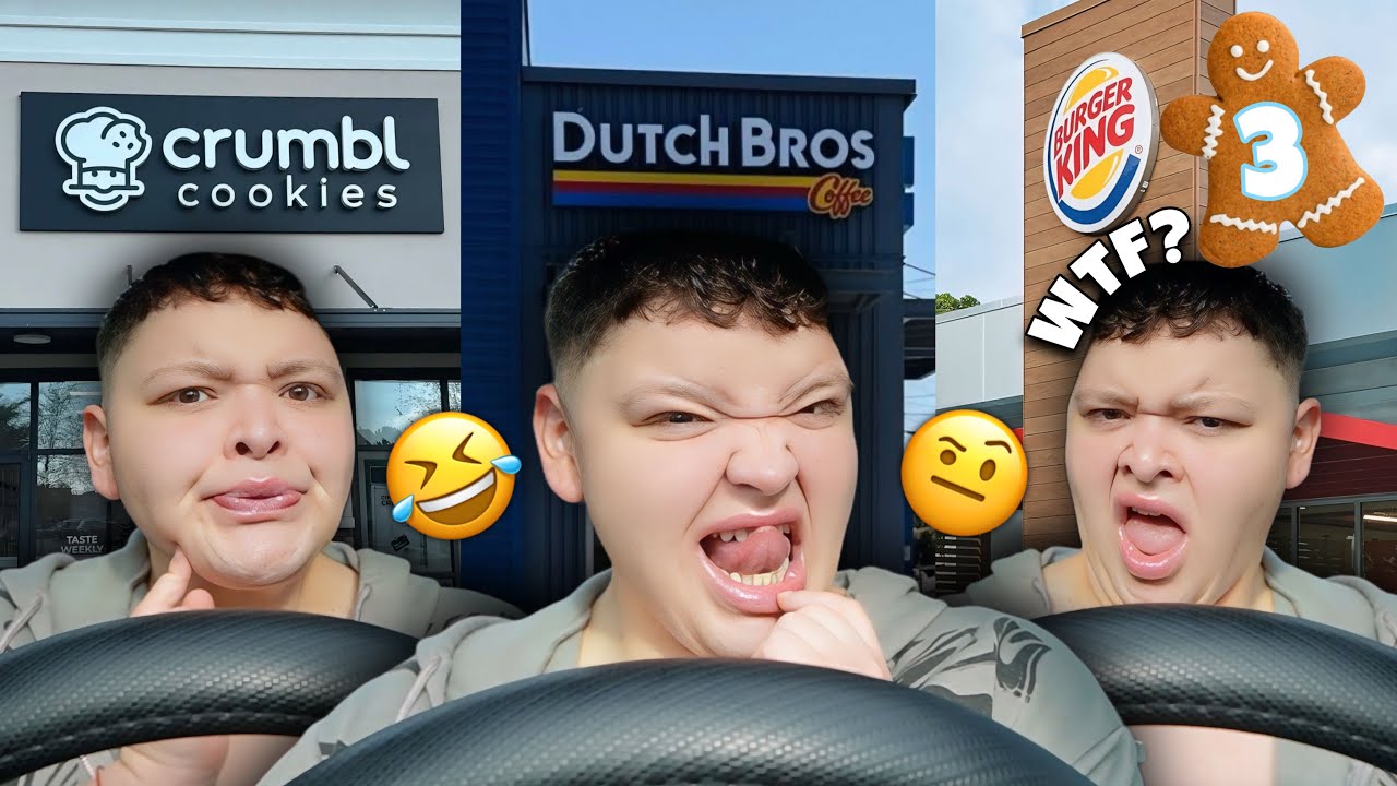 TRYING RESTAURANTS CHRISTMAS MENU ITEMS🤣🎄