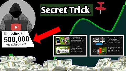How @decodingyt  Hacked YouTube Algorithm Secret Trick #decodingyt