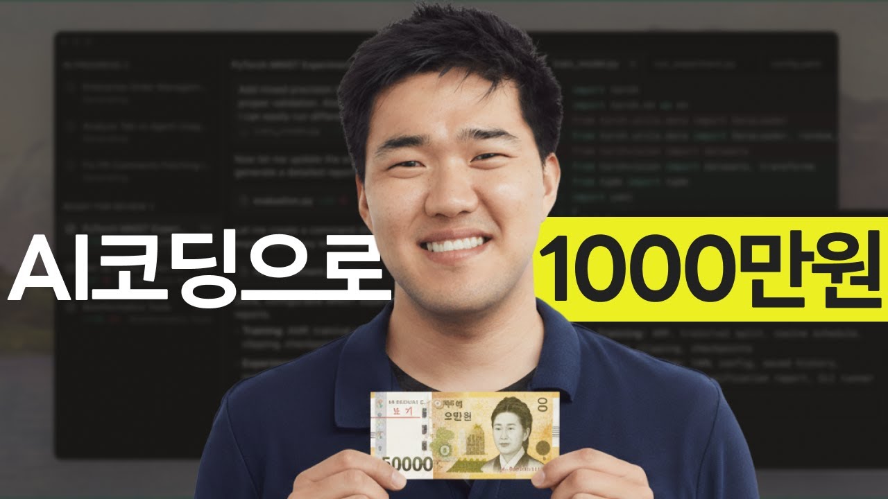 AI코딩으로 1000만원 벌기 챌린지 DAY 1