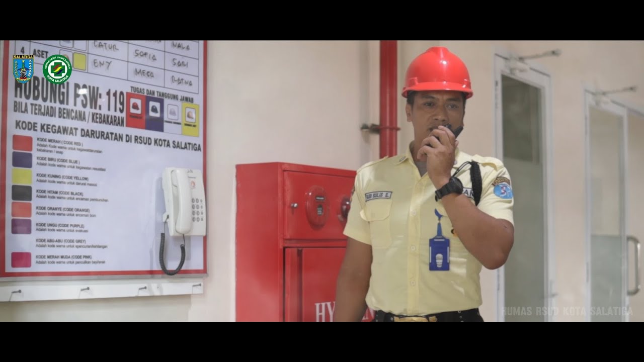 Simulasi Penanganan dan Evakuasi kebakaran RSUD Kota Salatiga