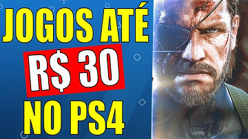 PROMOÇÃO NO PS4 !! JOGOS ATÉ 30 REAIS !!!