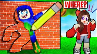 Roblox Drawing HIDE and SEEK Challenge with Ayush and Ekta More