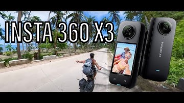 Unboxing the NEW Insta 360 X3 [360 degree camera with invisible selfie stick]