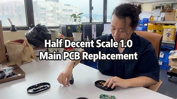 Half Decent Scale : how to replace the PCB