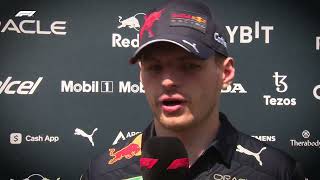 Max Verstappen | Pre-Race Interview | 2022 Hungarian Grand Prix