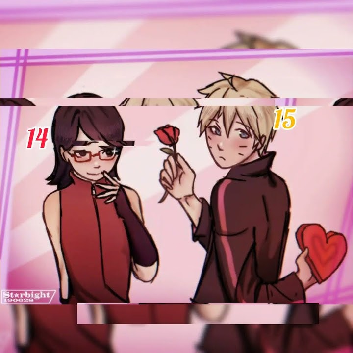 Boruto x sarada age cute shorts #cute #naruto