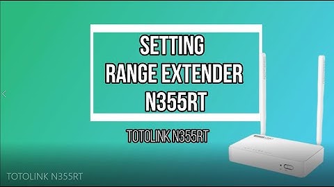 TOTOLINK N355RT Extend