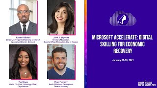 Microsoft Accelerate: Digital Skilling for Economic Recovery (Snippet): Power Panel