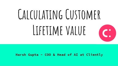How to calculate Customer Lifetime Value using no-code AI