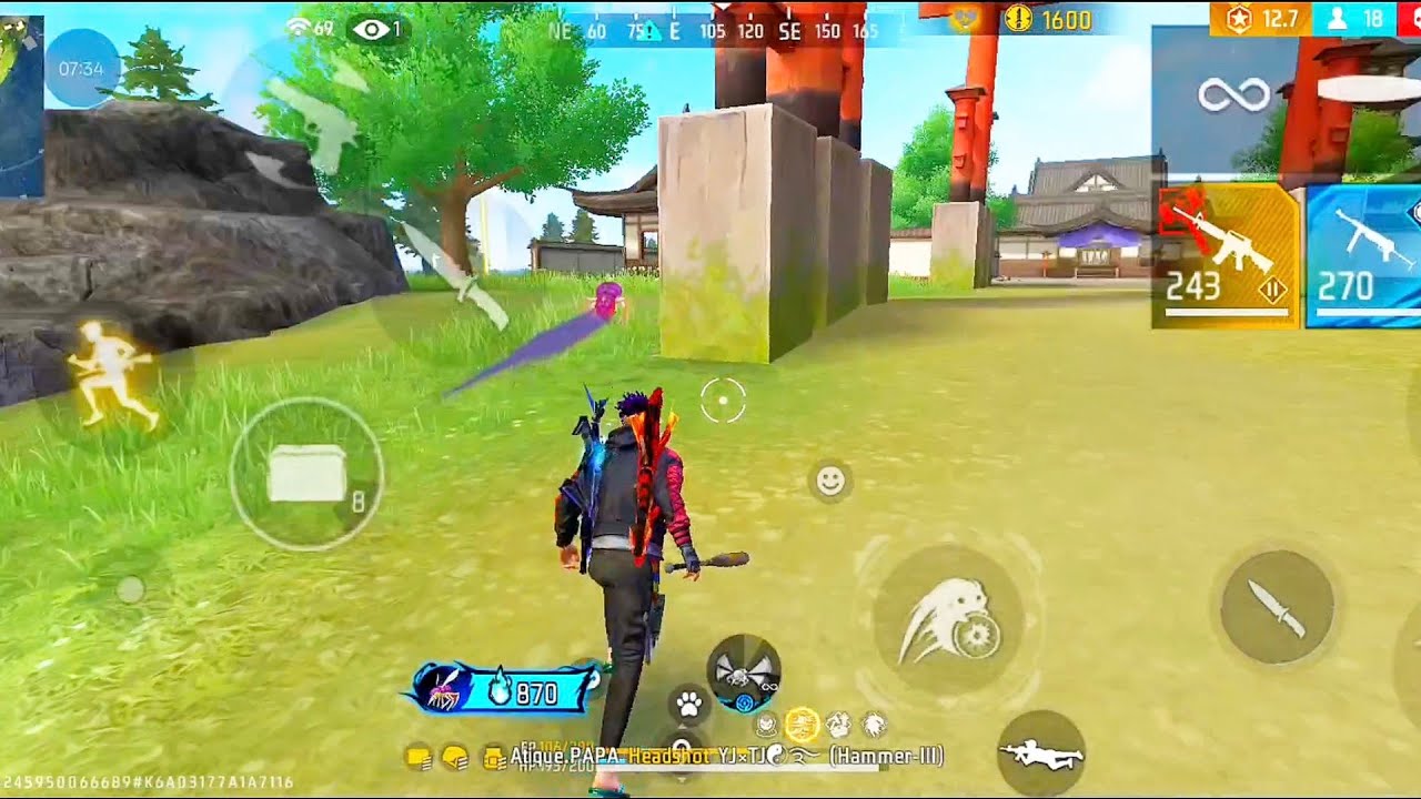 Freefire solo gameplay 🙂🙂🙂 Booyah 