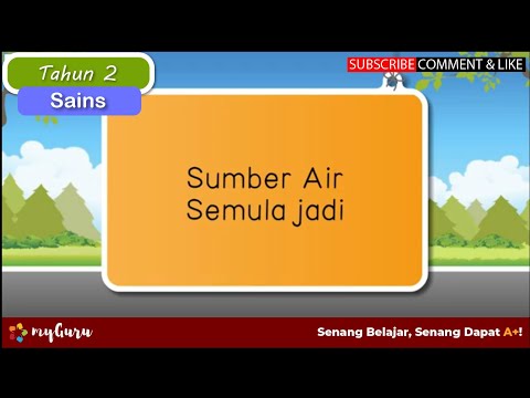 Tahun 2 | Sains | Sumber Air Semula Jadi