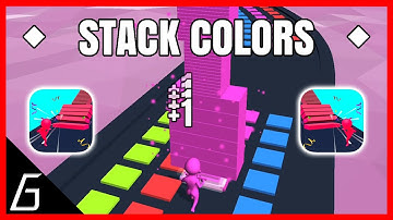 Stack Colors Gameplay | All Level (351 - 355) + Bonus