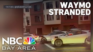 Waymo cars stop working during San Francisco power outage