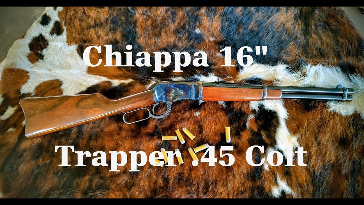 Пистолет Chiappa 1892 16" Trapper калибра .45 Colt. Качественный и удобный в использовании.