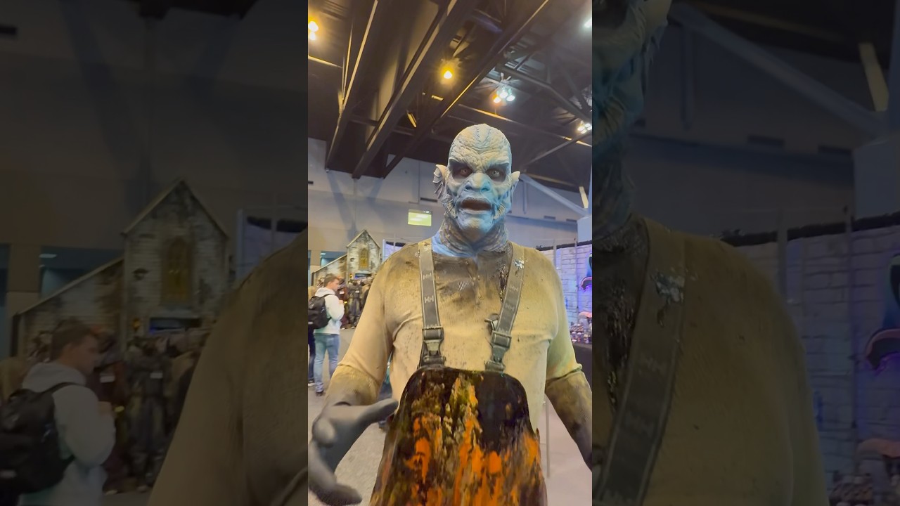 Graffiti FX fish man! #Graffiti #Makeup #Cosplay ￼￼