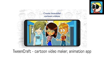 How to make cartoon video on mobile  Tween Craft tutorial