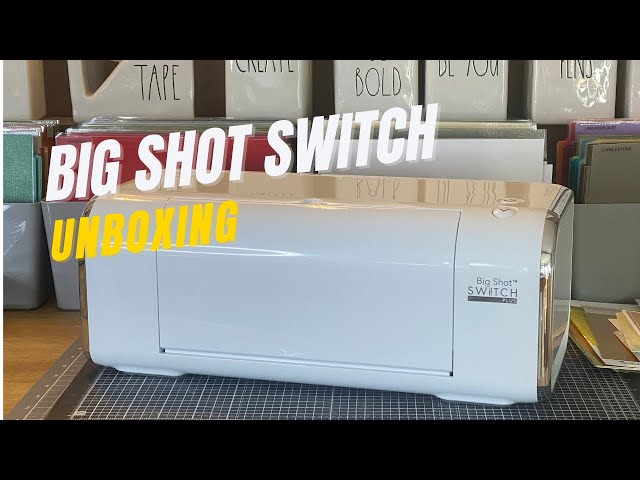 SIZZIX BIG SHOT SWITCH PLUS MAGIC MAT FULL REVIEW TESTING AND MORE…. 