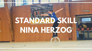 Einrad Standard Skill Expert - Nina Herzog