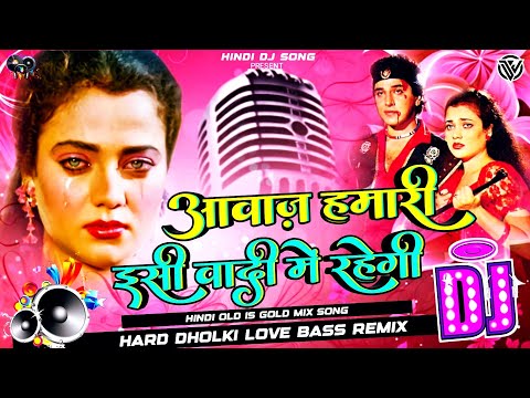 Aawaz Hamari Isi Vadi Mein Rahegi Dj Remix Song | Old Is Gold | Hindi Love Song | Mandakini Song