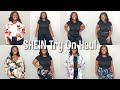 My first time ordering from shein   try on haul  0xl 1xl