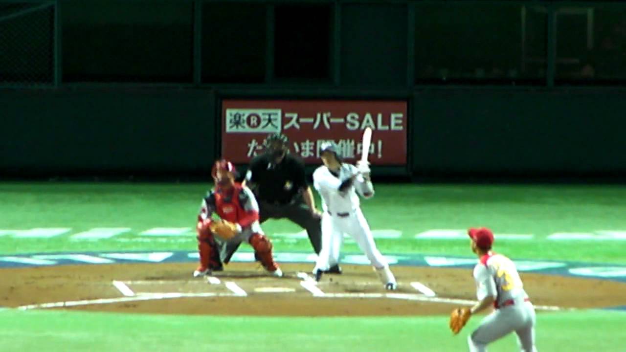 【WBC2013 侍ジャパン】 巨人 坂本のバッティング_2013030302 - YouTube