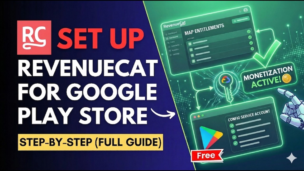 How to Setup RevenueCat for Google Play Store (Step-by-Step) - YouTube