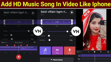 Auto Beat Sync Music Edit in Vn app | How to Edit Beat Sync in VN Editing App | Add music in VN app