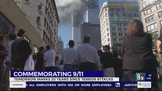 Commemorating 9/11: 20 Saturday marks 20 years since terror attacks