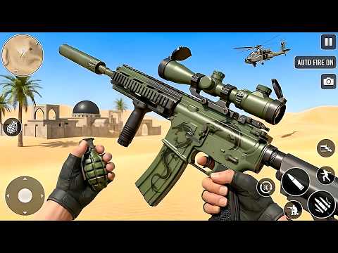 Zombie War Encounter Mission - FPS Shooting Game - Android GamePlay