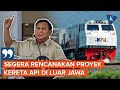 Prabowo Targetkan Pengembangan Kereta Api Melintasi Sumatera, Kalimantan, dan Sulawesi