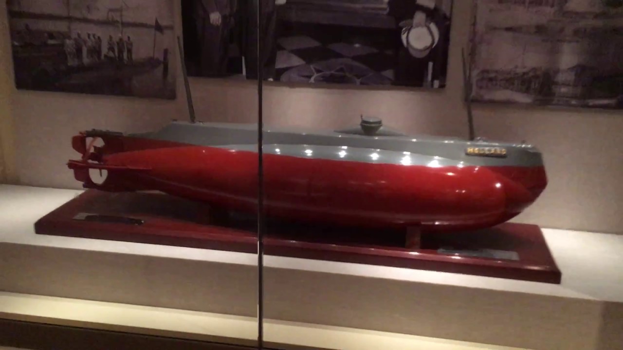 USS Holland (SS-1) Model at the United States Naval Academy Museum
