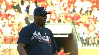 ATL@STL: Hernandez picks up win in Braves debut