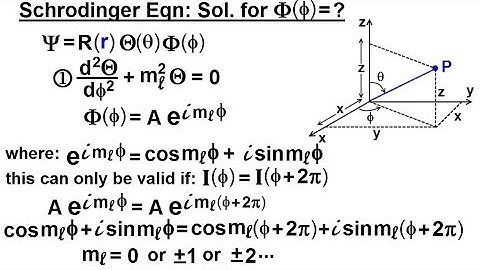 Physics - Ch 66.5 Quantum Mechanics: The Hydrogen Atom (21 of 78) Schrodinger Eqn. PHI=?