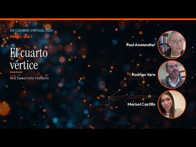 El cuarto vértice: cuando la IA entra en la relación de ayuda | Panel — XII Cumbre TDH 2026