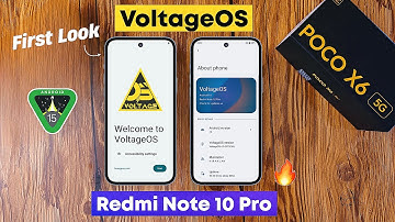 VoltageOS Android 15 First Look - Install on Redmi Note 10 Pro