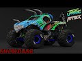 BeamNG.drive Jurassic Attack Freestyle | Showcase