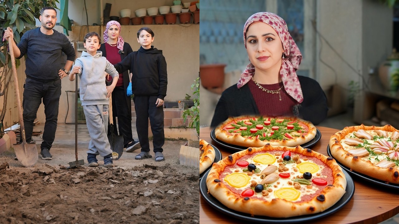 Как приготовить вкусную домашнюю пиццу 🍕