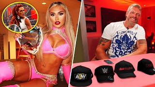 Becky Lynch STEALS NXT Womens Title From Tiffany Edge BREAKS SILENCE On AEW Offer Cody Rhodes LOST